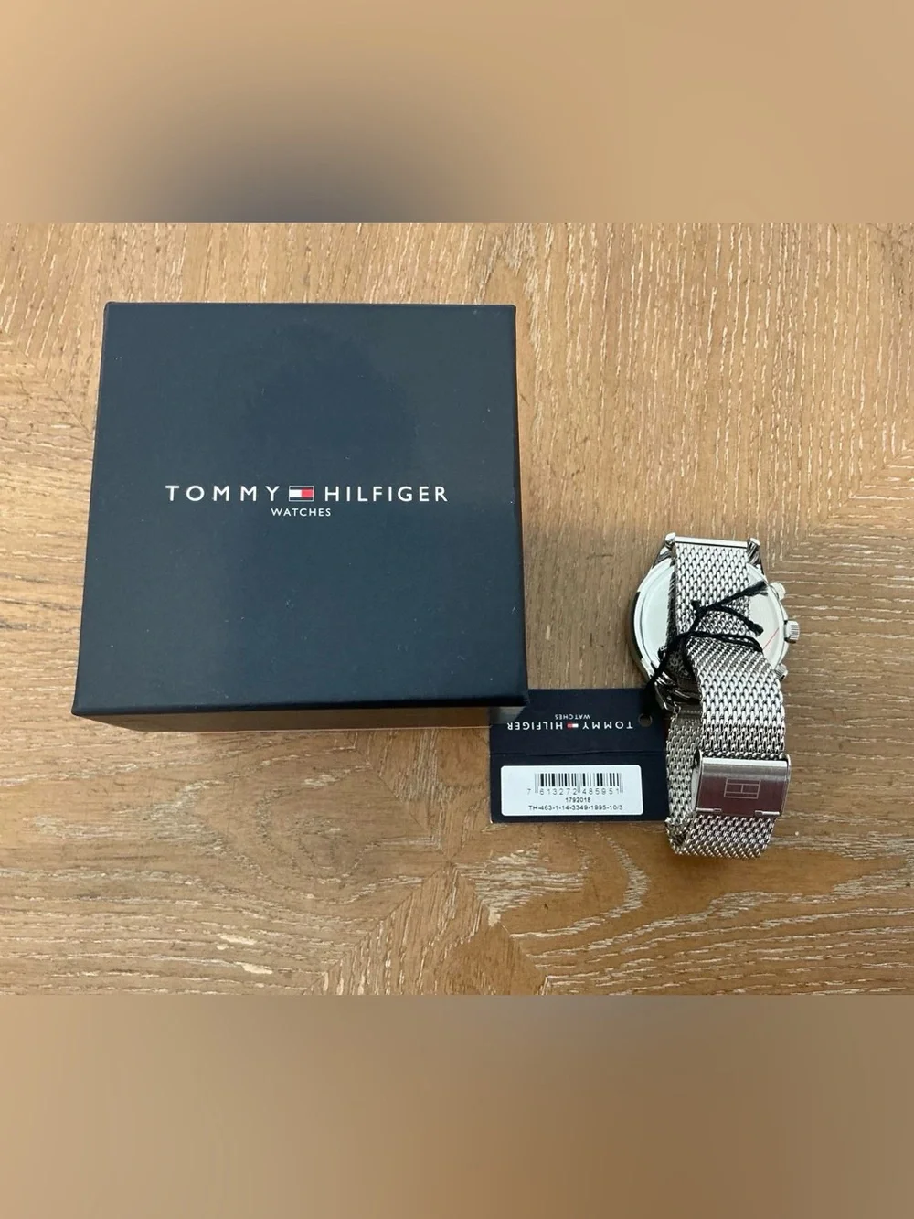Tommy Hilfiger Men Black Dial Analog Watch